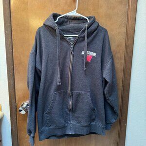University of Wisconsin Zip Up Hoodie